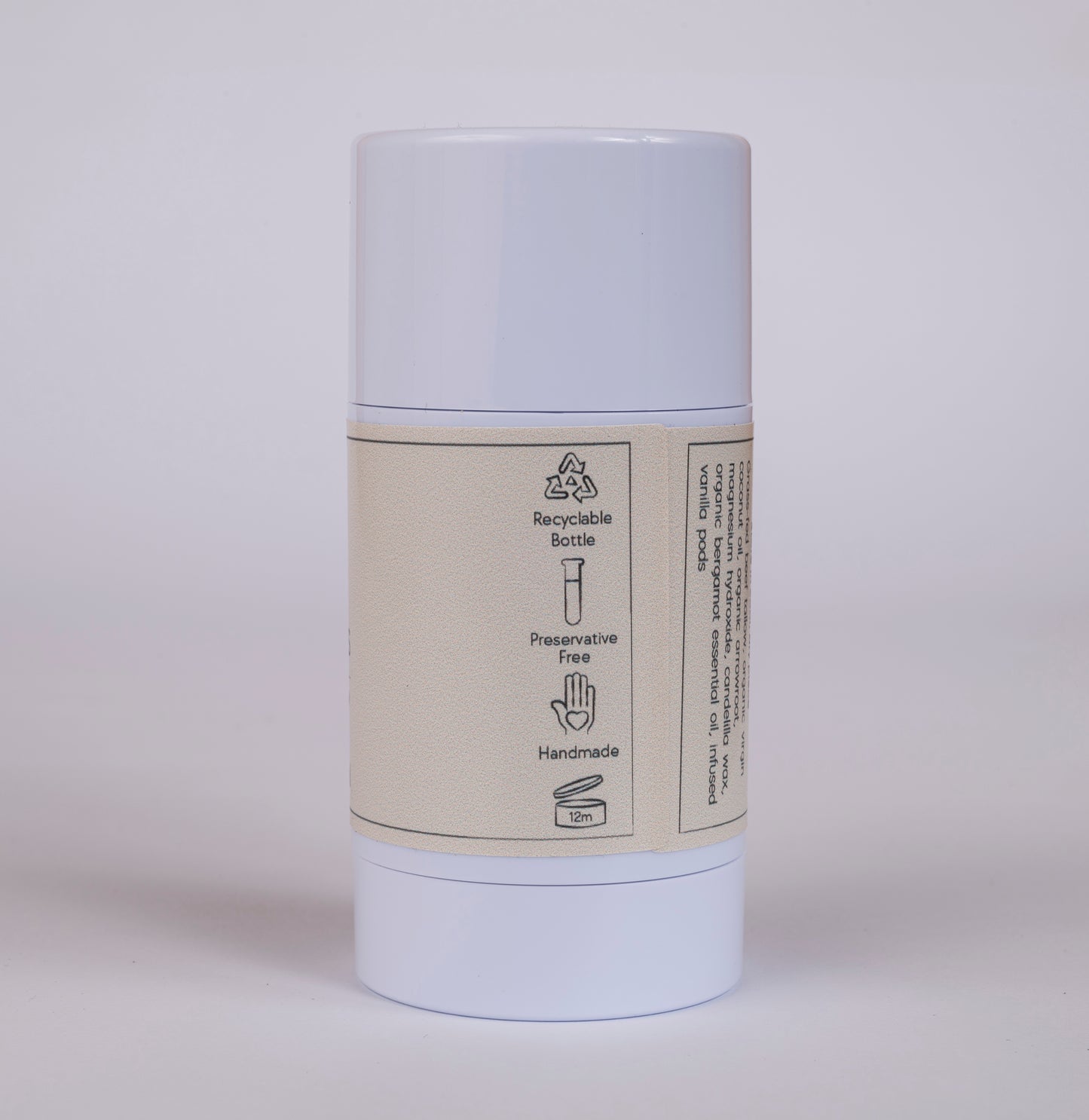 Tallow Deodorant - Bergamont And Vanilla