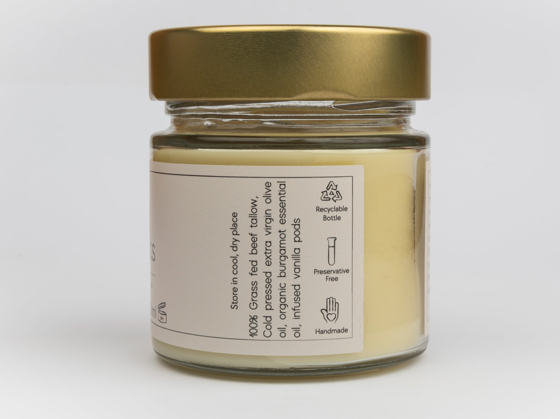 Tallow Balm - Bergamot & Vanilla